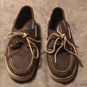 Brown Sperry Shoes, men’s size 10
